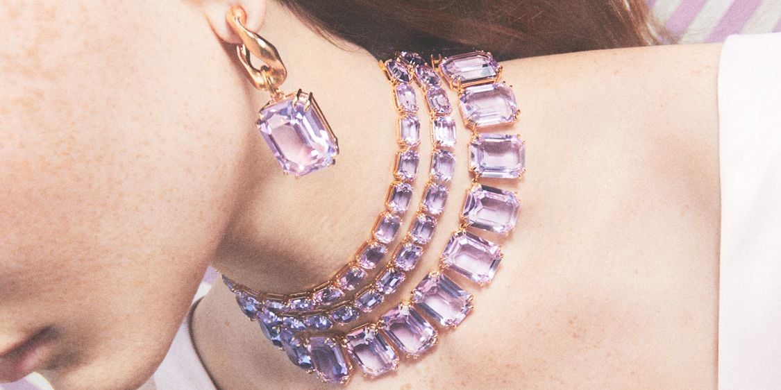 swarovski crystal earrings