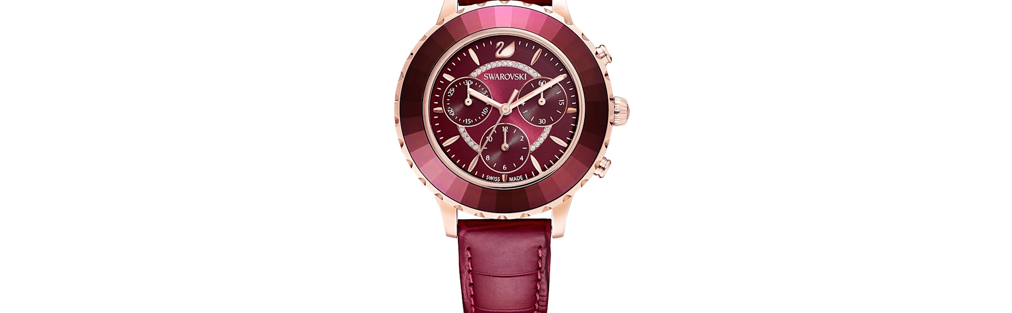 swarovski red watches