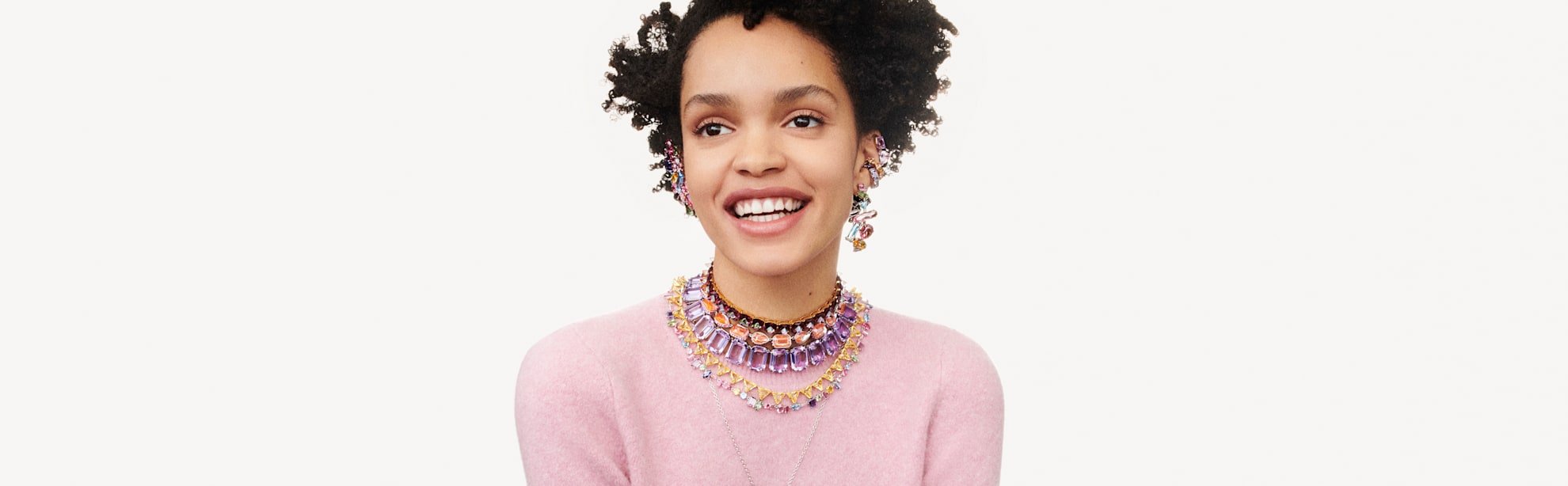 swarovski jewellery with gold crystals